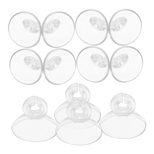 Happyyami 20stücke Aquarium Saugnapf Clips Praktische Fixierung Für Luftschläuche Passend Für Verschiedene Fischbehälter Langlebig Und Sicheres Halten Schläuche von Happyyami