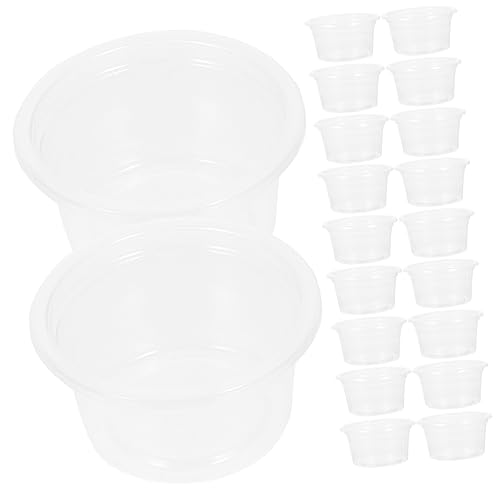 Happyyami 20st Wasserkasten Für Reptilien Gecko-fütterungsbecher Futterbecher Für Reptilien Geckoleistenbecher Gecko-Essen Wasserbecher Verschleißfester Reptilienkopf Plastik Transparent Happyyami 20st Wasserkasten Für Reptilien Gecko-fütterungsbecher Futterbecher Für Reptilien Geckoleistenbecher Gecko-Essen Wasserbecher Verschleißfester Reptilienkopf Plastik Transparent von Happyyami