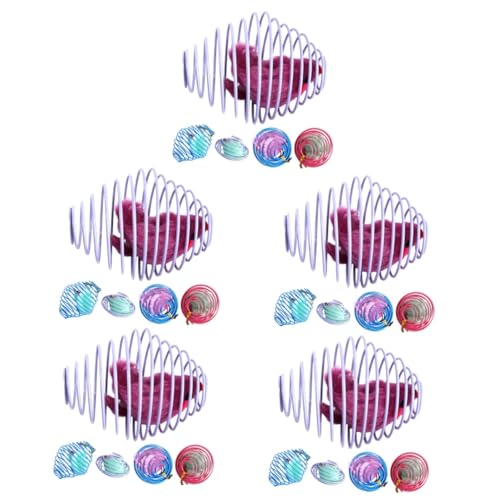 Happyyami 25 STK Käfig Katzenspielzeug Kauspielzeug für Katzen Katzenminze Plüschtier interaktives Spielzeug Spielzeuge Flirtspielzeug für Katzen Haustierzubehör Modellieren Katze Happyyami 25 STK Käfig Katzenspielzeug Kauspielzeug für Katzen Katzenminze Plüschtier interaktives Spielzeug Spielzeuge Flirtspielzeug für Katzen Haustierzubehör Modellieren Katze von Happyyami