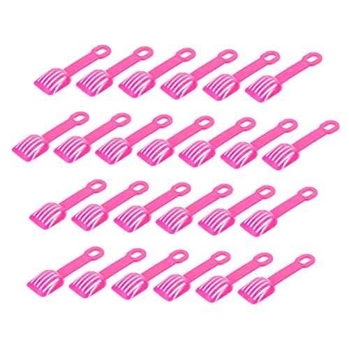 Happyyami 25stücke Katzenstreu Schaufeln Leichte Praktische Hamster-Filter-schaufeln Mit Durchlässigem Design Für Einfache Reinigung Und Vielseitige Nutzung von Happyyami