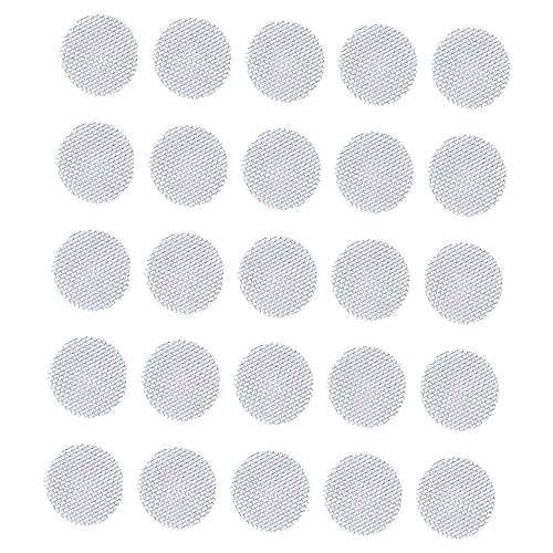 Happyyami 25stücke Bonsai Drainage Netz Atmungsaktive Gittermatte Für Blumentöpfe Vermeidung Von Bodenverlust Und Wurzelfäule Für Keramiktöpfe Und Pflanzenpflege von Happyyami