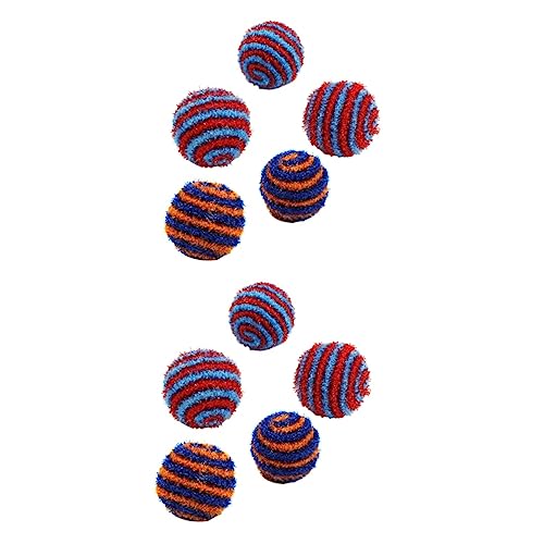 Happyyami 28 STK Teaserball Für Haustier Haustiergeschenk Elastische Bälle Für Katzen Katzenbälle Filzkugeln Kleines Kauspielzeug Für Hunde Haustier-Teaser Rutsch Die Katze Spielzeugball Happyyami 28 STK Teaserball Für Haustier Haustiergeschenk Elastische Bälle Für Katzen Katzenbälle Filzkugeln Kleines Kauspielzeug Für Hunde Haustier-Teaser Rutsch Die Katze Spielzeugball von Happyyami