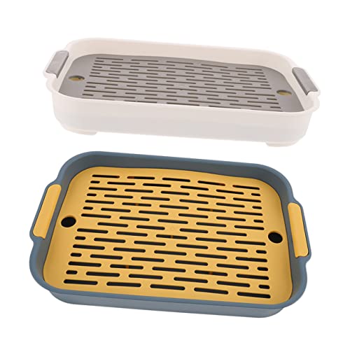 Happyyami 2stücke Kaninchen-Toilette Kunststoff Kleintier Toilette Für Hasen Und Meerschweinchen Große Aktivitätsfläche Einfach Zu Reinigen Hochwertige Verarbeitung Hygienische Lösung Happyyami 2stücke Kaninchen-Toilette Kunststoff Kleintier Toilette Für Hasen Und Meerschweinchen Große Aktivitätsfläche Einfach Zu Reinigen Hochwertige Verarbeitung Hygienische Lösung von Happyyami