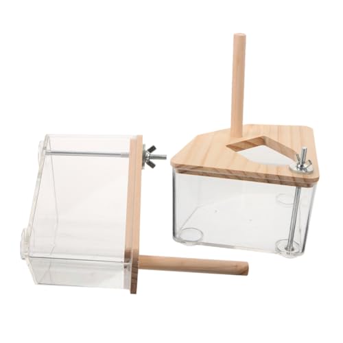Happyyami 2stücke Transparente Parakeet Nistkasten Für Vögel Für Nestung Und Fütterung Einfache Reinigung Und Montage Für Wellensittiche Und Nymphensittiche Happyyami 2stücke Transparente Parakeet Nistkasten Für Vögel Für Nestung Und Fütterung Einfache Reinigung Und Montage Für Wellensittiche Und Nymphensittiche von Happyyami