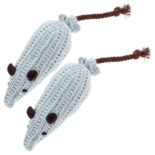 Happyyami 2St Cartoon-Katzenminze- Katzenspielzeug interaktives katzenspielzeug Interactive cat Toy Katze Katzenminze Kätzchen Katzenminze Plüsch von Happyyami