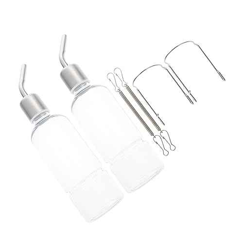 Happyyami 2stücke Hängende Wasserspender Für Haustiere Trinkflasche Für Kaninchen Chinchillas Und Meerschweinchen Aus Hochwertigem Und Leicht Zu Installieren Reinigen Happyyami 2stücke Hängende Wasserspender Für Haustiere Trinkflasche Für Kaninchen Chinchillas Und Meerschweinchen Aus Hochwertigem Und Leicht Zu Installieren Reinigen von Happyyami