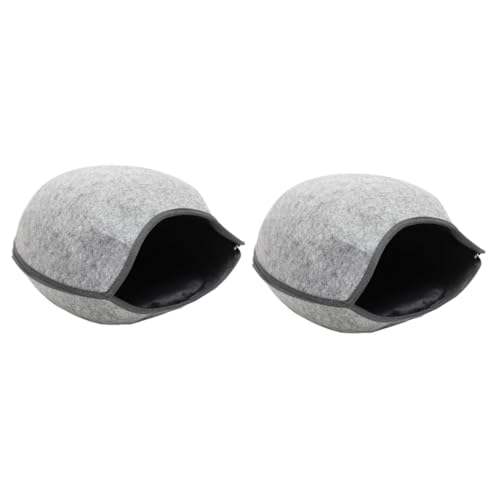 Happyyami 2St Fischmaulfilz-Katzenstreu Katzenbett haustierbett Haustier Höhle gemütliches Zelt Haustiere Hundezwinger drinnen Komfortables Katzenhaus Welpenschlafhaus Haushalt Krapfen Happyyami 2St Fischmaulfilz-Katzenstreu Katzenbett haustierbett Haustier Höhle gemütliches Zelt Haustiere Hundezwinger drinnen Komfortables Katzenhaus Welpenschlafhaus Haushalt Krapfen von Happyyami