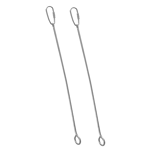 Happyyami 2pc Papagei Obst Spieß Vogel Käfig Lebensmittel Edelstahl Papagei Feeder Für Käfig von Happyyami