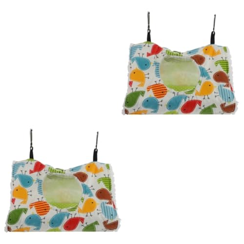 Happyyami 2St Hängematte Papagei warmen Unterschlupf Lovebird hängendes Zelt Plüschvogel vogelkäfig zubehör vogelzubehör für käfig Schlafsack Vogelschutz Vogel hängendes Versteck Baumwolle Happyyami 2St Hängematte Papagei warmen Unterschlupf Lovebird hängendes Zelt Plüschvogel vogelkäfig zubehör vogelzubehör für käfig Schlafsack Vogelschutz Vogel hängendes Versteck Baumwolle von Happyyami