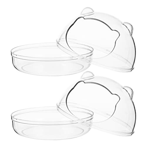 Happyyami 2St Hamsterbad Käfig für Meerschweinchen Toilette im Hamsterkäfig Rennmaus Hamster sandbad Hamster-Sandbad sichtbarer Hamsterbehälter Badewanne für Hamster Plastik Transparent Happyyami 2St Hamsterbad Käfig für Meerschweinchen Toilette im Hamsterkäfig Rennmaus Hamster sandbad Hamster-Sandbad sichtbarer Hamsterbehälter Badewanne für Hamster Plastik Transparent von Happyyami