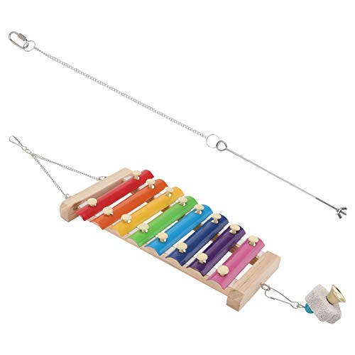 Happyyami Papagei Feeder Spielzeug Edelstahl Obst Gabeln 2 Pack Vogel Kauen Spielzeug Für Käfig Happyyami Papagei Feeder Spielzeug Edelstahl Obst Gabeln 2 Pack Vogel Kauen Spielzeug Für Käfig von Happyyami