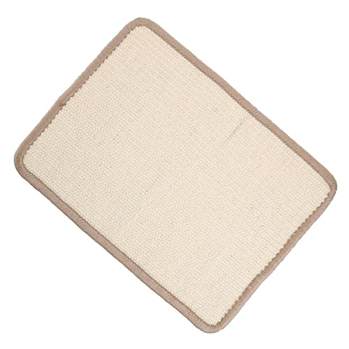 Happyyami 2St Katzenkratzbrett Sisalmatte Katze kratzmatte katzenkratzmatte kratzunterlage für Katzen Katzen-Kratzunterlage Kratzbrett aus Sisal Katze Spielmatte Anti-Katzenkratzer Spielzeug von Happyyami