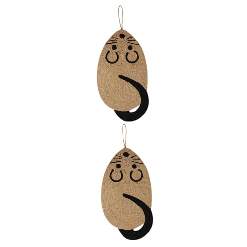 Happyyami 2St Katzenkratzer Karton Teppich Spielzeug Briefbrett Katze kratzmatte katzenkratzmatte Spielzeuge Katzenschleifmatte Haustierzubehör Sisalkatze kratzbaum für Katzen Anti-Grab-Pad Happyyami 2St Katzenkratzer Karton Teppich Spielzeug Briefbrett Katze kratzmatte katzenkratzmatte Spielzeuge Katzenschleifmatte Haustierzubehör Sisalkatze kratzbaum für Katzen Anti-Grab-Pad von Happyyami