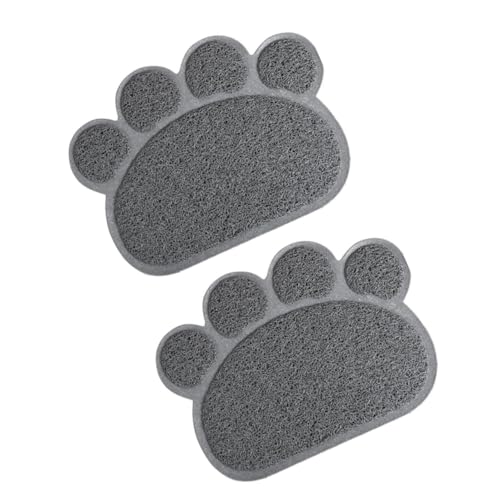 Happyyami 2St Katzenmatte pet Supplies hundenapf unterlage Katzenschüsselmatte antirutschmatten Hundefuttermatte waschbare Hundematte Haustier katzenfutter pad rutschfeste Hundeunterlage PVC Happyyami 2St Katzenmatte pet Supplies hundenapf unterlage Katzenschüsselmatte antirutschmatten Hundefuttermatte waschbare Hundematte Haustier katzenfutter pad rutschfeste Hundeunterlage PVC von Happyyami