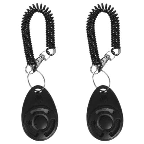 Happyyami Interaktives Hundespielzeug: 2 Stück Hund Mit Armband Haustier Gehorsamstraining Clicker Sound Tool Für Schnelle Happyyami Interaktives Hundespielzeug: 2 Stück Hund Mit Armband Haustier Gehorsamstraining Clicker Sound Tool Für Schnelle von Happyyami