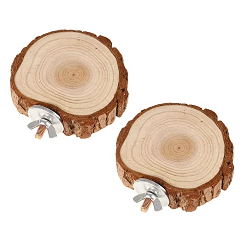 Happyyami 2 Stücke Holz Vogel Spielzeug Papagei Plattform Hamster Meerschweinchen Käfig Zubehör Spielzeug Dekorative Haustier Käfig Sprungbrett Happyyami 2 Stücke Holz Vogel Spielzeug Papagei Plattform Hamster Meerschweinchen Käfig Zubehör Spielzeug Dekorative Haustier Käfig Sprungbrett von Happyyami