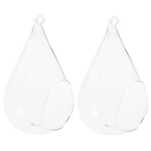 Happyyami 2St Pflanzenbehälter Dekoration Schlafzimmer Bedroom Decoration tischdeko esstisch ziernieten blumengesteck gefälscht Draht Hängender Blumenhalter Verzierung Einer Blumenvase Glas Happyyami 2St Pflanzenbehälter Dekoration Schlafzimmer Bedroom Decoration tischdeko esstisch ziernieten blumengesteck gefälscht Draht Hängender Blumenhalter Verzierung Einer Blumenvase Glas von Happyyami