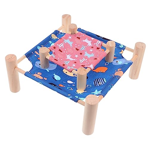 Happyyami 2stücke Hängematte Für Haustiere Abnehmbar Und Atmungsaktiv Für Hamster Meerschweinchen Und Kleine Hunde Und Spaß Im Käfig von Happyyami