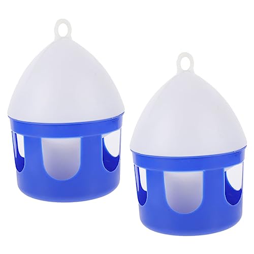 Happyyami Vogel-wasserspender Behälter 2 Stück Tauben-wasserzufuhr Wachtel-tränke Tragbarer Vogel-Feeder Für Heimvögel von Happyyami