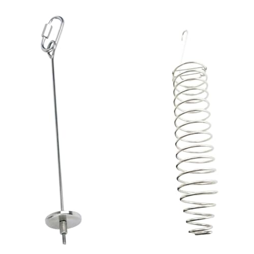 Happyyami Edelstahl Papagei Obst Gabeln Papagei Fütterung Spieße Vogelfutter Gemüse Set für Käfig Silber Happyyami Edelstahl Papagei Obst Gabeln Papagei Fütterung Spieße Vogelfutter Gemüse Set für Käfig Silber von Happyyami