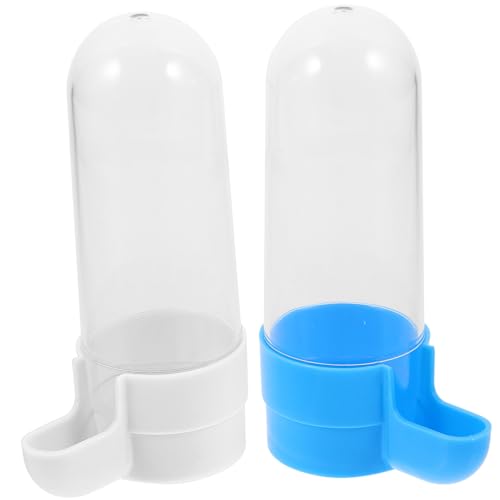 Happyyami Automatischer Futterspender Wasserbecher Vogelfutterspender Schüssel Wasserbrunnen Vogelfütterungszubehör Vereinfacht Die Tägliche Fütterung Farbe von Happyyami
