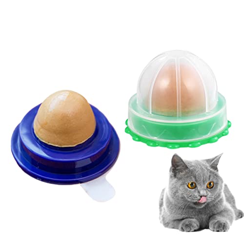 Happyyami 2St für Haustiere katzenpflege Katzen Pflege Katzen Snack spielsachen für Katzen Snackball für Katzen Katze Katzenminze Ball Katze-Minze-Kugeln Katze leckt Süßigkeiten Happyyami 2St für Haustiere katzenpflege Katzen Pflege Katzen Snack spielsachen für Katzen Snackball für Katzen Katze Katzenminze Ball Katze-Minze-Kugeln Katze leckt Süßigkeiten von Happyyami