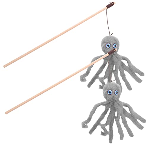 Happyyami Überlegenes Plüsch-katzenspielzeug Interaktives Katzenspielzeug Kätzchenspielzeug Indoor-katzenspielzeug Katzenangel Happyyami Überlegenes Plüsch-katzenspielzeug Interaktives Katzenspielzeug Kätzchenspielzeug Indoor-katzenspielzeug Katzenangel von Happyyami