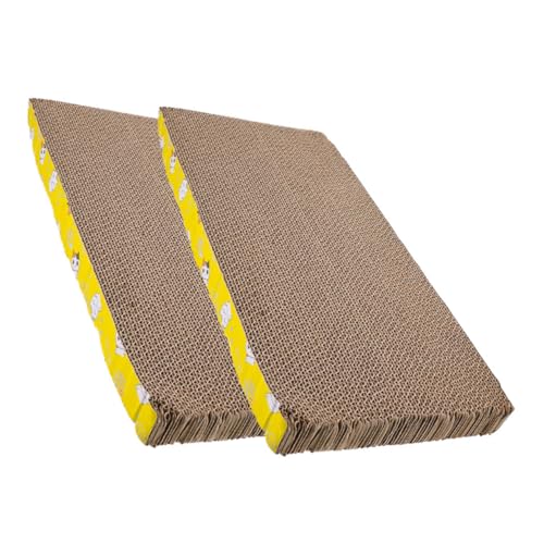 Happyyami 2St kratzbaum für Katzen Katzenspielplattform Nagelkratzer für Katzen katzenbett katzenkratzbaum Spielzeug Katzenkratzunterlage für den Haushalt lustiges Kratzbrett Wellpapier Happyyami 2St kratzbaum für Katzen Katzenspielplattform Nagelkratzer für Katzen katzenbett katzenkratzbaum Spielzeug Katzenkratzunterlage für den Haushalt lustiges Kratzbrett Wellpapier von Happyyami