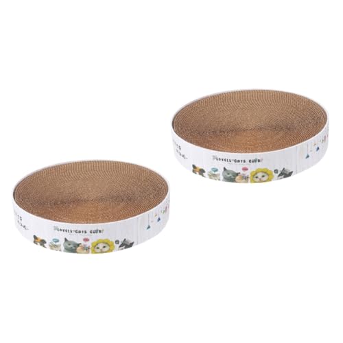 Happyyami 2St kratzbaum für Katzen Kratzspielzeug für Katzen Katzenkratzkarton Katze kratzmatte katzenkratzmatte Spielzeuge Kratzbrett in Schalenform Rundes Kratzbrett für Katzen Kätzchen Happyyami 2St kratzbaum für Katzen Kratzspielzeug für Katzen Katzenkratzkarton Katze kratzmatte katzenkratzmatte Spielzeuge Kratzbrett in Schalenform Rundes Kratzbrett für Katzen Kätzchen von Happyyami