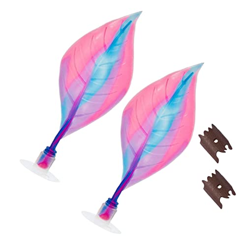 Happyyami 2St künstliche Aquariendekoration Fisch Aquarium Qualle Wurzeltabs für Aquarienpflanzen Anlage Tank Blatthängematte für Betta dekoratives Blattbett Aquarienblatt-Hängematte Plastik Happyyami 2St künstliche Aquariendekoration Fisch Aquarium Qualle Wurzeltabs für Aquarienpflanzen Anlage Tank Blatthängematte für Betta dekoratives Blattbett Aquarienblatt-Hängematte Plastik von Happyyami
