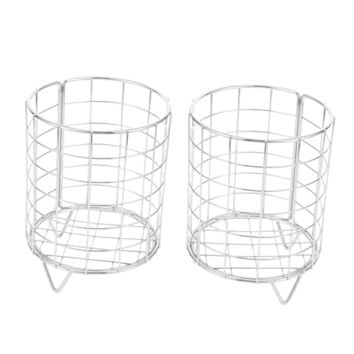 Happyyami 2Stücke Heu Futterspender aus Metall Stabiler Heuständer für Kleintiere für Chinchillas und Andere Haustiere Robust und Langlebig Einfache von Happyyami