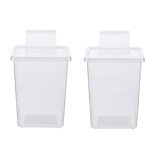 Happyyami 2pcs Reptil Box Für Chamäleon Gecko Zucht Tank Feeder Container Happyyami 2pcs Reptil Box Für Chamäleon Gecko Zucht Tank Feeder Container von Happyyami