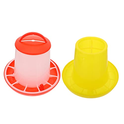 Happyyami 2er-Pack Hochleistungs-futtereimer Für Hühner Geflügelfuttertröge Für Hühner Automatische Futterspender Für Vielbeschäftigte Landwirte Happyyami 2er-Pack Hochleistungs-futtereimer Für Hühner Geflügelfuttertröge Für Hühner Automatische Futterspender Für Vielbeschäftigte Landwirte von Happyyami