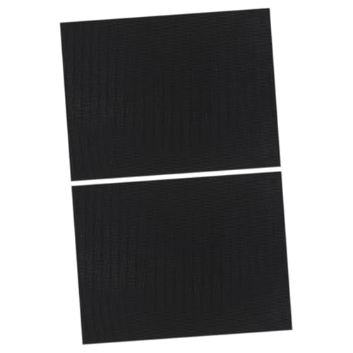 Happyyami 2st Aquarium-stoßdämpfer Ausgleichsmatte Für Aquarien Nivellierpad Für Aquarien Computermatte Aquariummatte Für Unter Dem Tank Nivelliermatte Für Aquarien Fischmatte Schaum Black von Happyyami