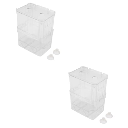 Happyyami Ablaichkasten Aquarium 2st Fischbrutkasten Guppy-Fisch Hatchinale Hatchamals Guppy-Aquarium Brutstätte Für Artemia Hatchimal Inkubator Aufzuchtbecken Aquarium Happyyami Ablaichkasten Aquarium 2st Fischbrutkasten Guppy-Fisch Hatchinale Hatchamals Guppy-Aquarium Brutstätte Für Artemia Hatchimal Inkubator Aufzuchtbecken Aquarium von Happyyami