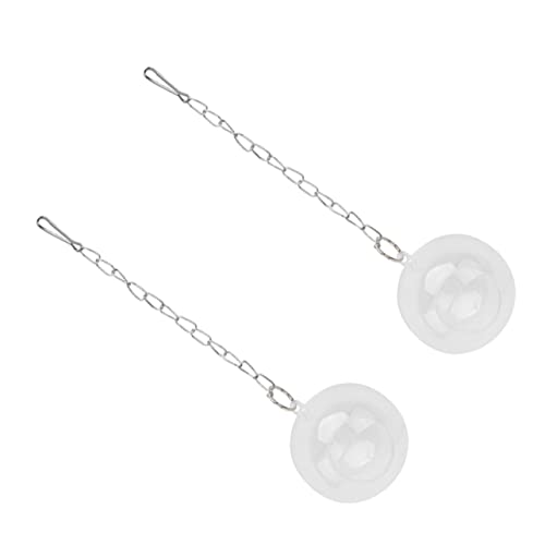 Happyyami 2stücke Vogelfutterspender Für Papageien Transparente Kauspielzeuge Futtersuche Im Käfig Langlebig Und Installieren Für Wellensittiche Und Nymphensittiche von Happyyami