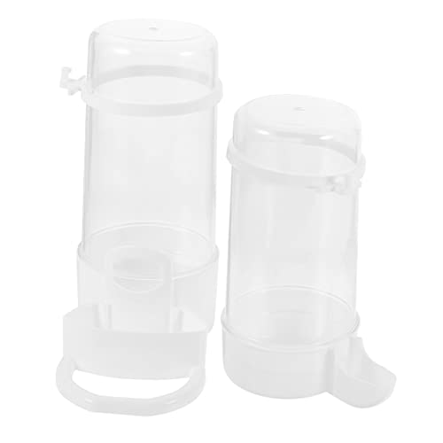 Happyyami Automatischer Vogelfutterspender Bienentränke Papageienfutterspender Für Den Käfig Papageienkäfig-zubehör Mehrzweck-Futter- Und Wasserspender von Happyyami