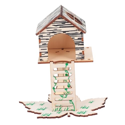 Happyyami 2stücke Hamsterhaus Kletterspielzeug Für Hamster Und Kleintiere Als Versteck Und Spielplatz Geeignet Zweites von Happyyami