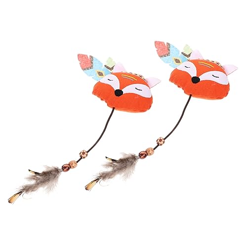 Happyyami 2stücke Interaktives Katzenspielzeug Aus Plüsch Cartoon Modellierung Kauspielzeug Für Kitten Zahnfreundlich Und Anregend Für Aktive Katzen Und Spielzeit Happyyami 2stücke Interaktives Katzenspielzeug Aus Plüsch Cartoon Modellierung Kauspielzeug Für Kitten Zahnfreundlich Und Anregend Für Aktive Katzen Und Spielzeit von Happyyami