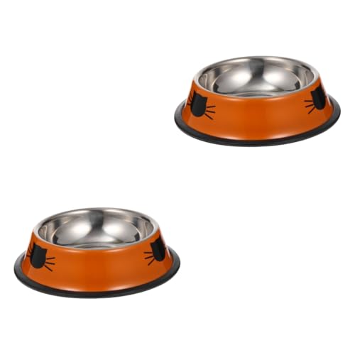 Happyyami 2stücke Edelstahl Futternapf Für Haustiere Mit Rutschfester Basis Robuste Und Langlebige Schüssel Für Katzen Und Hunde Für Trockenfutter Nassfutter Und Wasser Einfach Zu Happyyami 2stücke Edelstahl Futternapf Für Haustiere Mit Rutschfester Basis Robuste Und Langlebige Schüssel Für Katzen Und Hunde Für Trockenfutter Nassfutter Und Wasser Einfach Zu von Happyyami