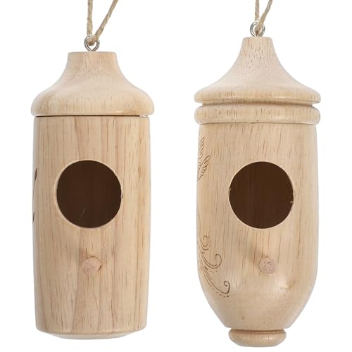 Happyyami 2st Kolibri- Futterhäuschen Für Wildvögel Kolibri- Fenster-vogelhäuschen Für Draußen Kolibri-häuser Für Draußen Finkenfutter Ameisengraben Für Kolibri-Feeder Holz Happyyami 2st Kolibri- Futterhäuschen Für Wildvögel Kolibri- Fenster-vogelhäuschen Für Draußen Kolibri-häuser Für Draußen Finkenfutter Ameisengraben Für Kolibri-Feeder Holz von Happyyami