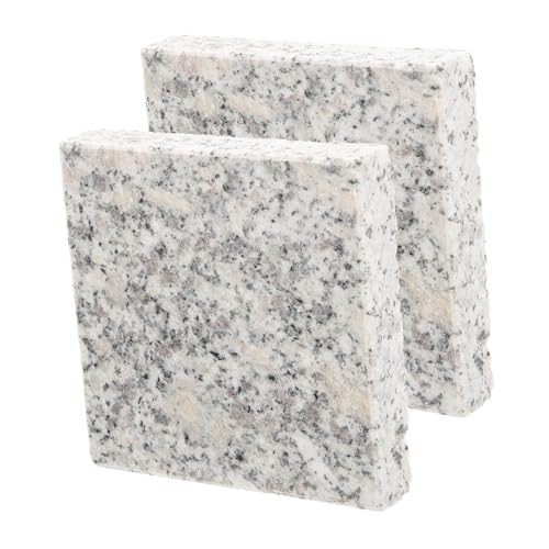 Happyyami 2st Marmorplatte Frettchen Käfig Hamsterhaus Hamsternest Kleintier-kühlkissen Wurf Heu Hamsterzubehör Sommermatte Haustier Bettwäsche Wasserdichtes Hundebett Hängematte Netz Granit von Happyyami