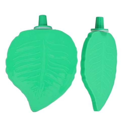 Happyyami 2 Stück Papageienspielzeug Blattform Vogelständer Zubehör Für Bis Mittelgroße Vögel Papageienkäfig Sitzstange Vogelspielplatz Abs-Material von Happyyami