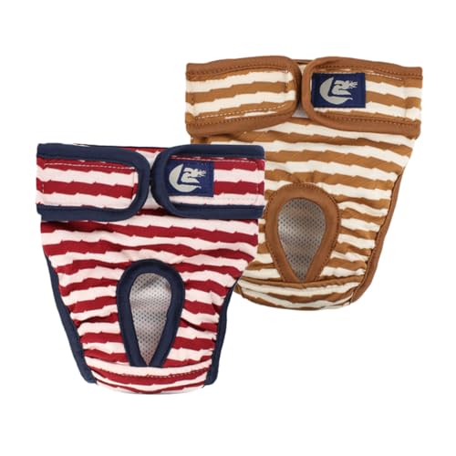Happyyami 2st Physiologische Hosen Wickel Für ännliche Hunde Pfote Kauer Mann Hundewindeln Welpenwindeln änner Katzen-periodenhose Hunde-PIPI-Pads Tücher Baumwolle von Happyyami