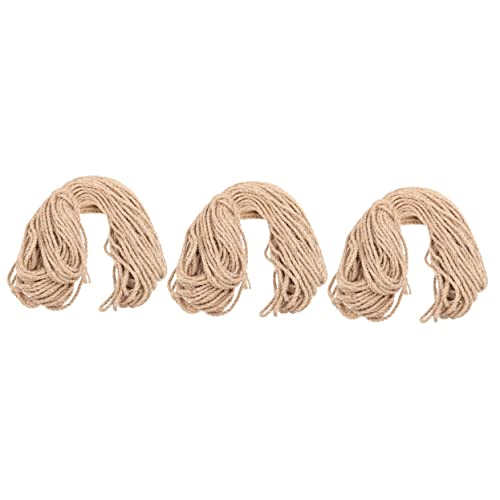 Happyyami 3 Rollen Kletterseil für Katzen sisal seile sisalseil DIY Seil Baumwollkordel Multifunktions-Katzenkratzseil Katzenspielzeugmaterial zum Selbermachen Handbuch Hanfseil schmücken Happyyami 3 Rollen Kletterseil für Katzen sisal seile sisalseil DIY Seil Baumwollkordel Multifunktions-Katzenkratzseil Katzenspielzeugmaterial zum Selbermachen Handbuch Hanfseil schmücken von Happyyami
