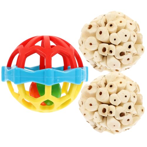Happyyami Vogelspielzeug Für Vögel 3 Stück Papageienspielzeug Mit Gummischnabel Schleifspielzeug Fußspielzeug Zufällige Farbe Happyyami Vogelspielzeug Für Vögel 3 Stück Papageienspielzeug Mit Gummischnabel Schleifspielzeug Fußspielzeug Zufällige Farbe von Happyyami