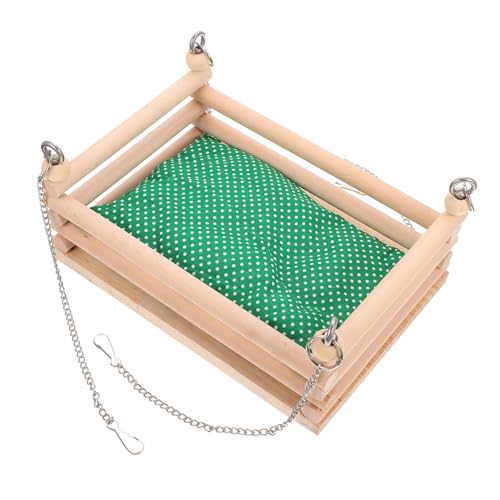 Happyyami 3 Sätze Hamster Hängematte Kauspielzeug Kleine Haustierkäfig-hängematte Kaninchen- Kleines Tier Hängen Hamsterhauskäfig Hasen- Meerschweinchen Spielzeug Fink Hölzern Happyyami 3 Sätze Hamster Hängematte Kauspielzeug Kleine Haustierkäfig-hängematte Kaninchen- Kleines Tier Hängen Hamsterhauskäfig Hasen- Meerschweinchen Spielzeug Fink Hölzern von Happyyami