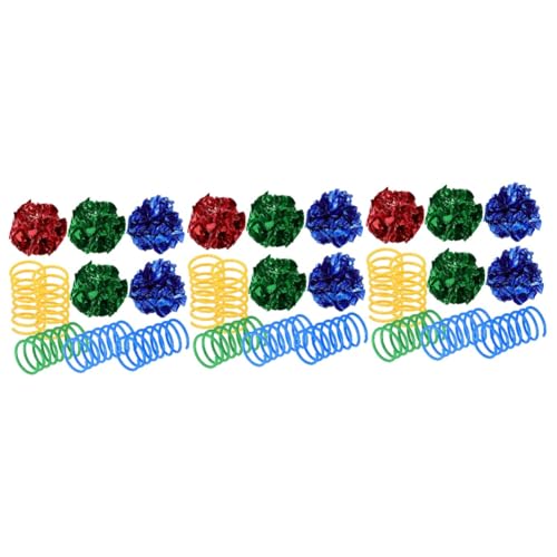 Happyyami 3 Sätze Katzenspielzeug interaktives Spielzeug stressabbau Spielzeug Katze quietscht Hundespielzeug für kleine Rassen Spielzeuge Knisterbälle für Katzen Crinkle-Ball für Katzen Happyyami 3 Sätze Katzenspielzeug interaktives Spielzeug stressabbau Spielzeug Katze quietscht Hundespielzeug für kleine Rassen Spielzeuge Knisterbälle für Katzen Crinkle-Ball für Katzen von Happyyami