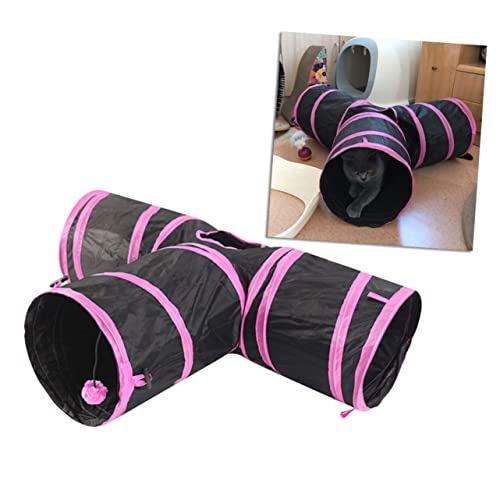 Happyyami Katzentunnel Wege Spieltunnel Für Katzen Zusammenklappbares Interaktives Spielzeug Für Kleine Und Große Katzen Fördert Spiel Und Bewegung Platzsparend Und Leicht Zu Verstauen Happyyami Katzentunnel Wege Spieltunnel Für Katzen Zusammenklappbares Interaktives Spielzeug Für Kleine Und Große Katzen Fördert Spiel Und Bewegung Platzsparend Und Leicht Zu Verstauen von Happyyami