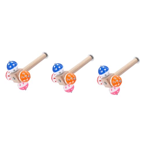 Happyyami 3 Stück Drehbarer Glockenständer Stab Papageien Sitzstange Spielzeug Vogel Sitzstange AST Sittich Sitzstange Vogelständer Für Papageien Vogel Sitzstange Spielzeug Happyyami 3 Stück Drehbarer Glockenständer Stab Papageien Sitzstange Spielzeug Vogel Sitzstange AST Sittich Sitzstange Vogelständer Für Papageien Vogel Sitzstange Spielzeug von Happyyami